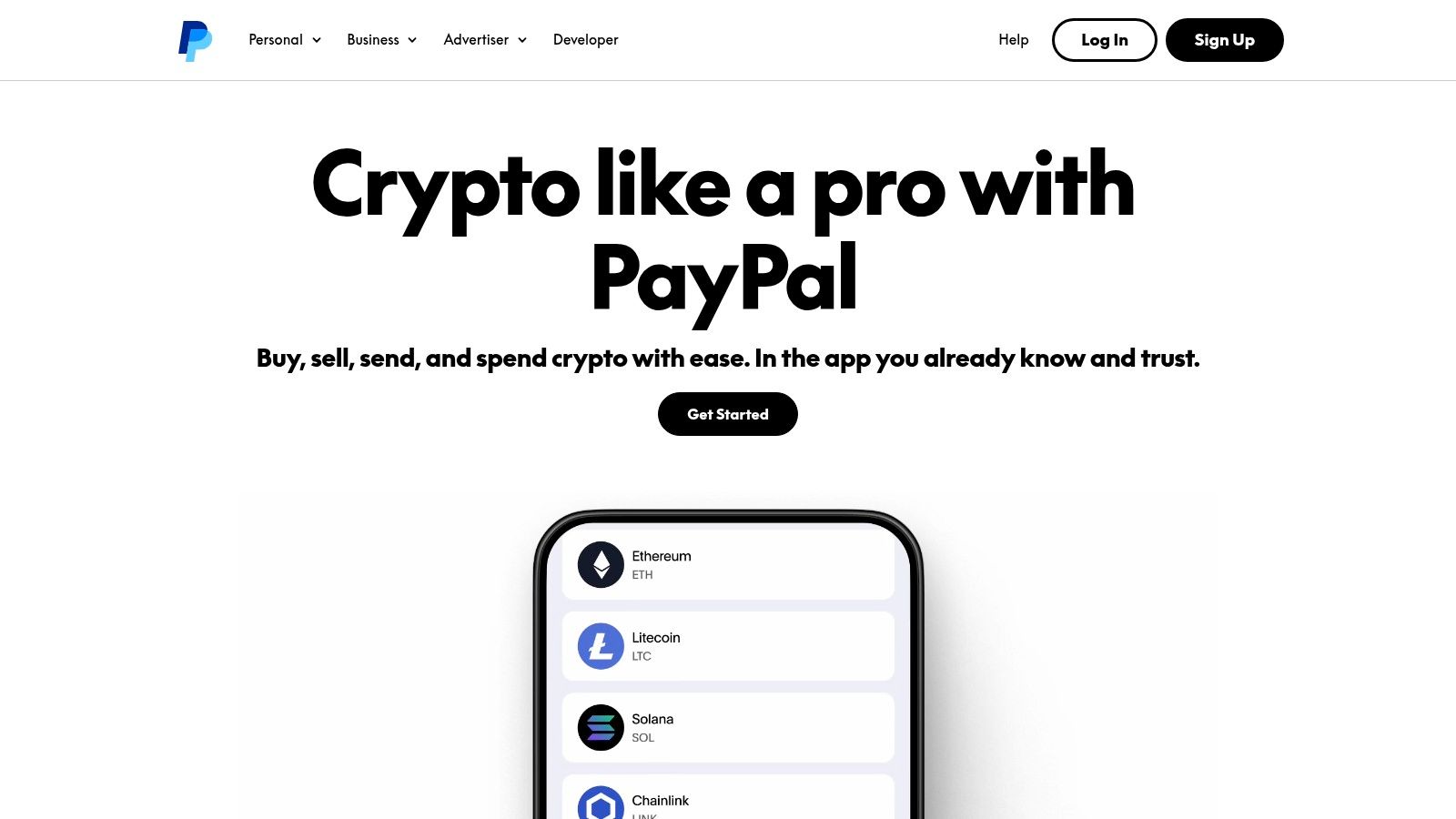 PayPal (Checkout with Crypto)