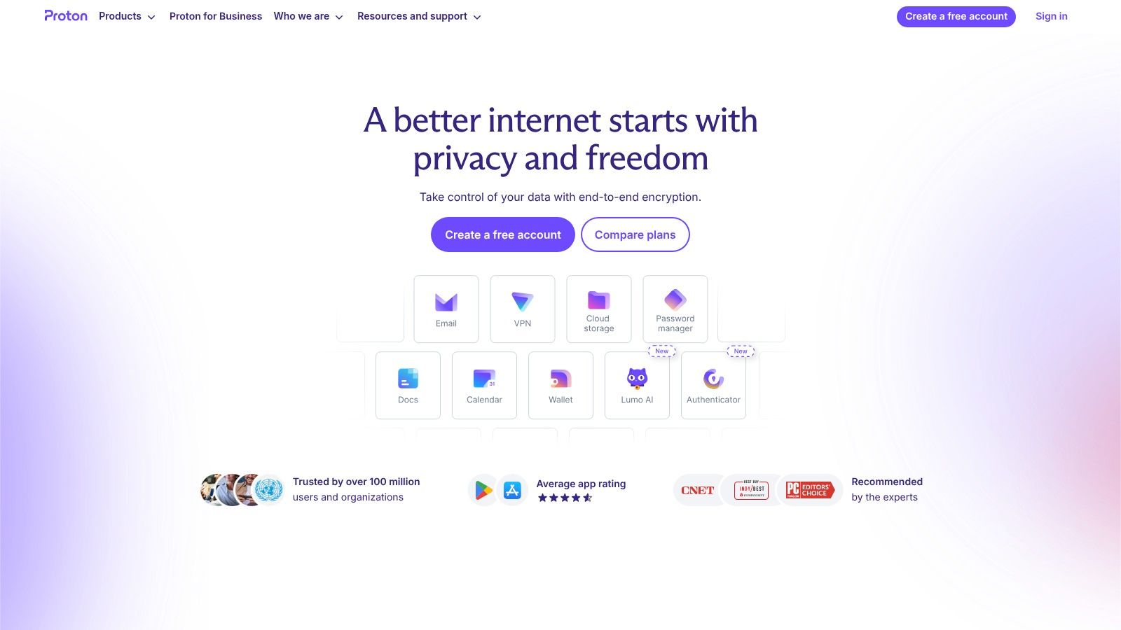 Proton (Proton VPN, Mail, Drive, Pass)