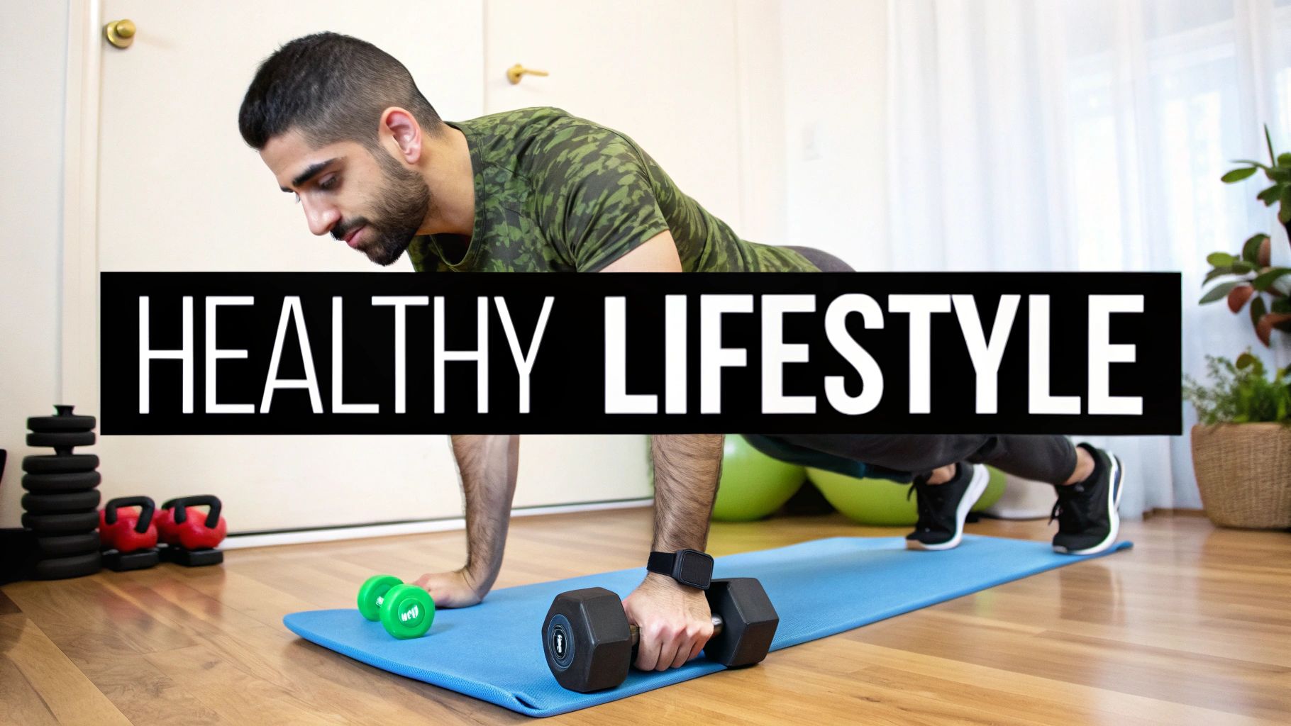 Man looking rested and healthy, implying a good lifestyle for beard growth