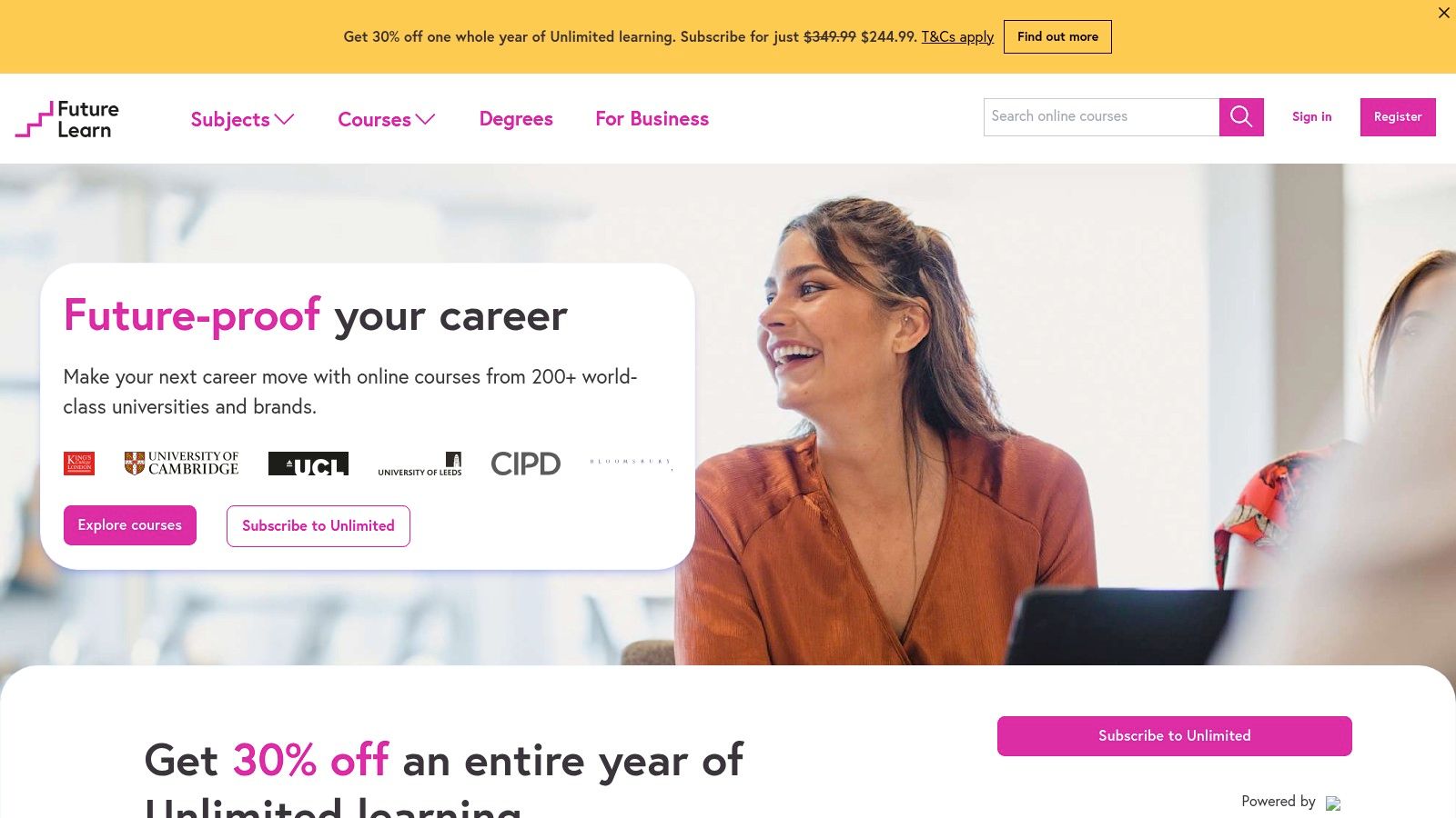 FutureLearn – UK-based MOOC platform