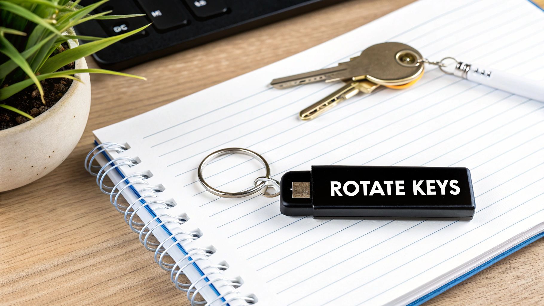 Implement API Key Management with Rotation