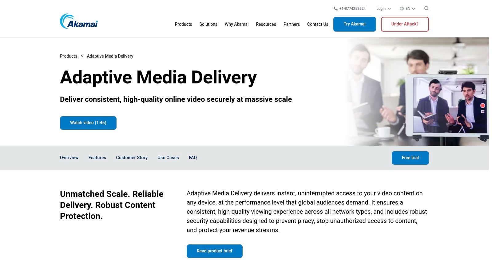 Akamai — Adaptive Media Delivery