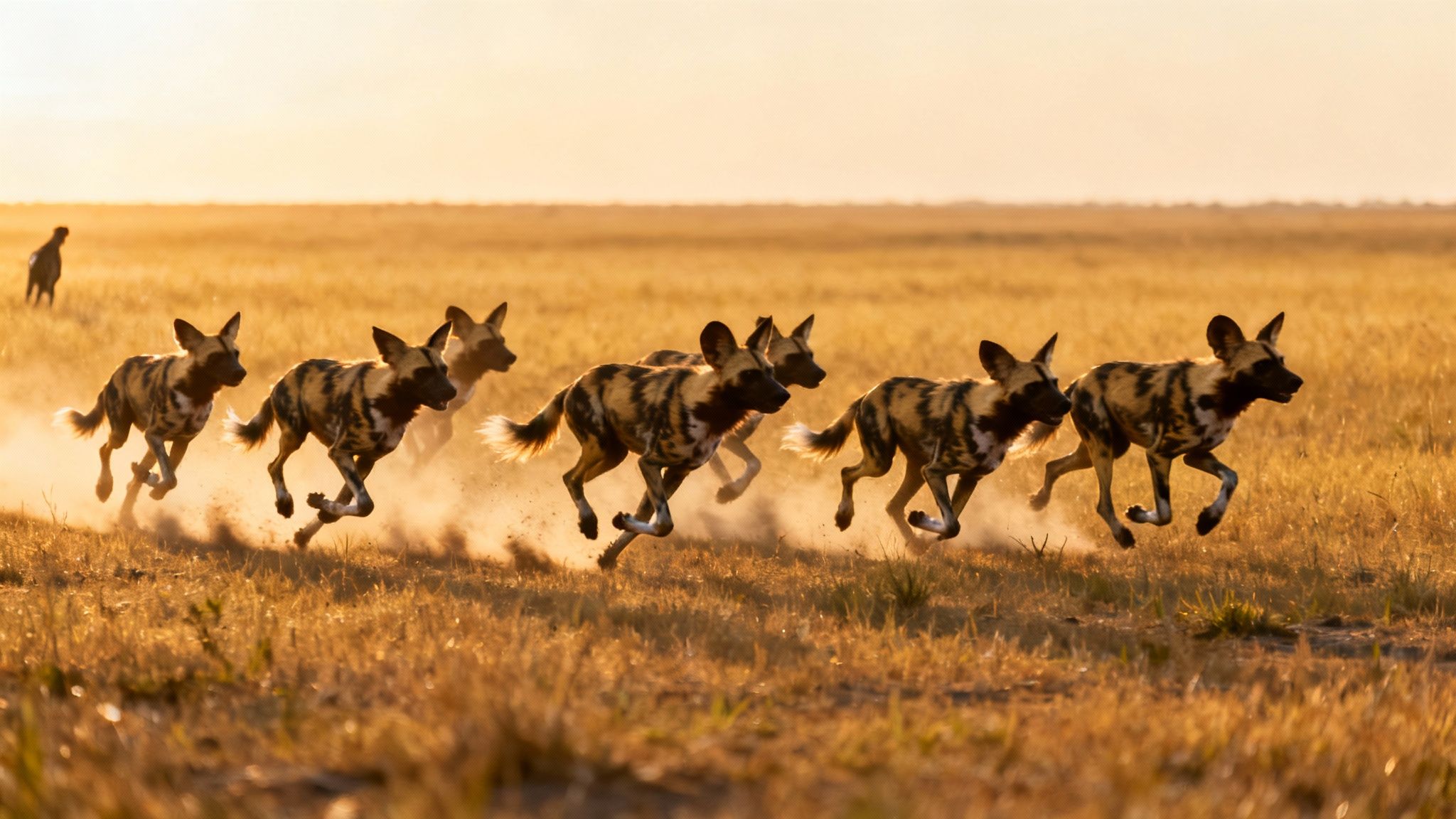 What do wild dogs eat in the wild.