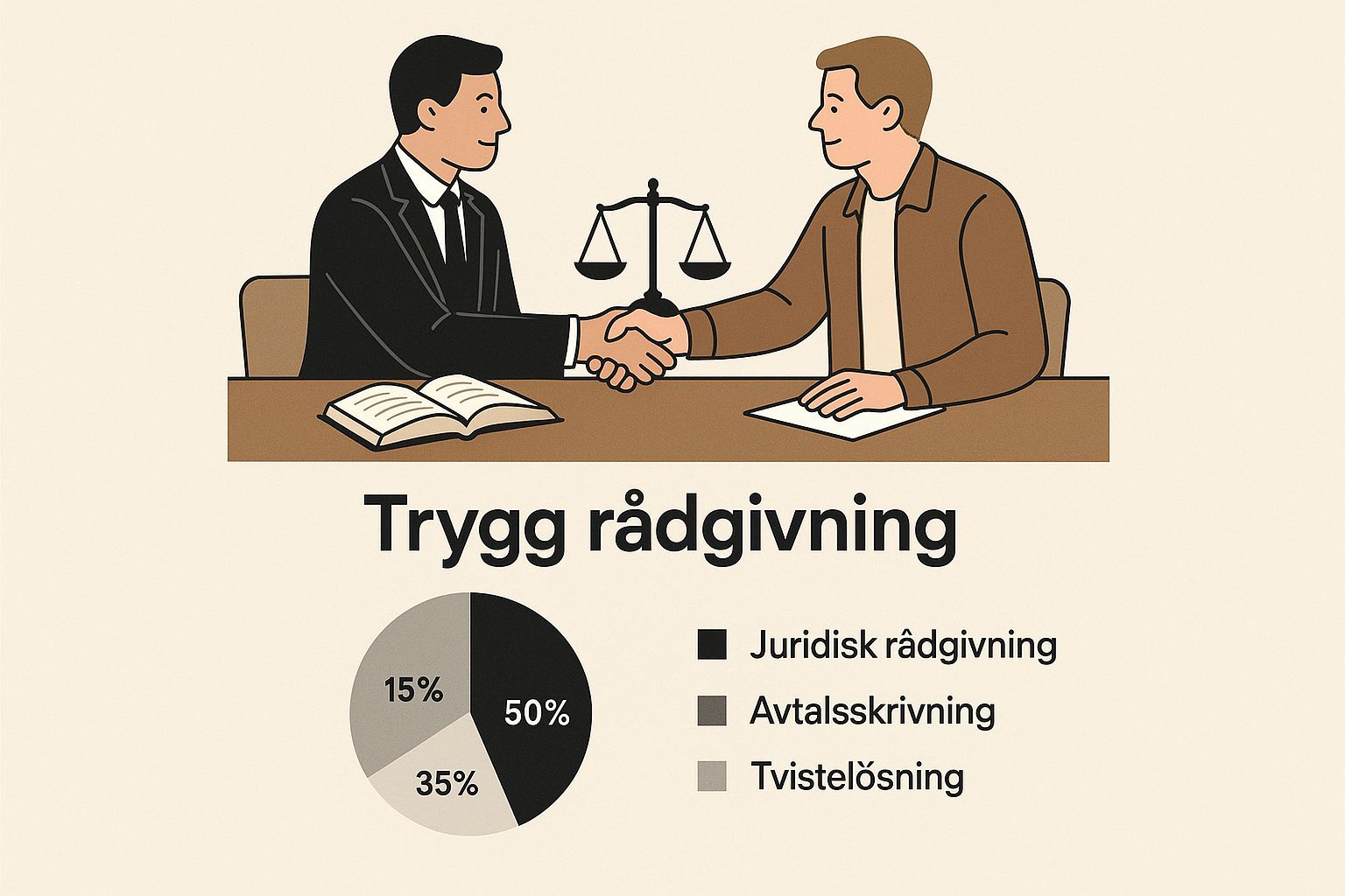 Behöver du trygg och personlig juridisk hjälp? Jurist Stöd erbjuder professionell juridisk rådgivning. Våra erfarna jurister hjälper dig med familjerätt, affärsrätt och allmän juridik. Vi står vid din sida när du behöver rättssäkerhet, expertis och engagemang. Boka rådgivning idag! Kontakta oss på info@juriststod.se - Företagsjurist