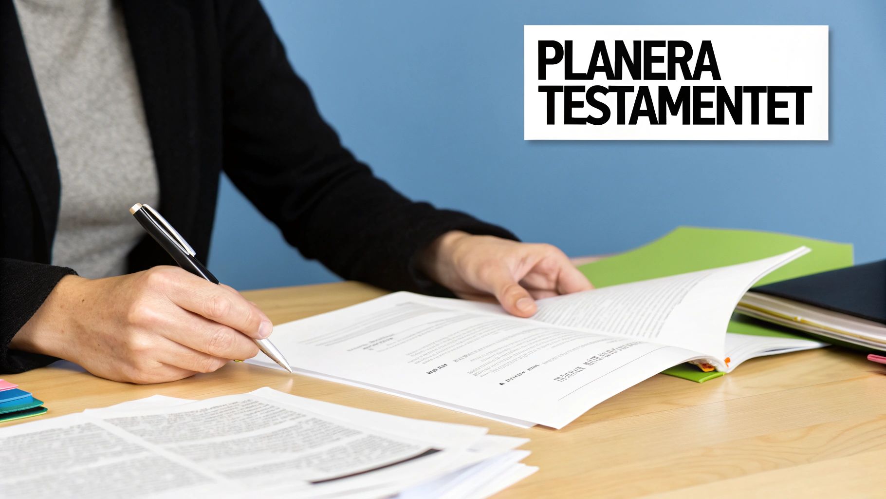 Att skriva ett testamente är viktigt för att säkerställa att dina tillgångar fördelas enligt dina önskemål.