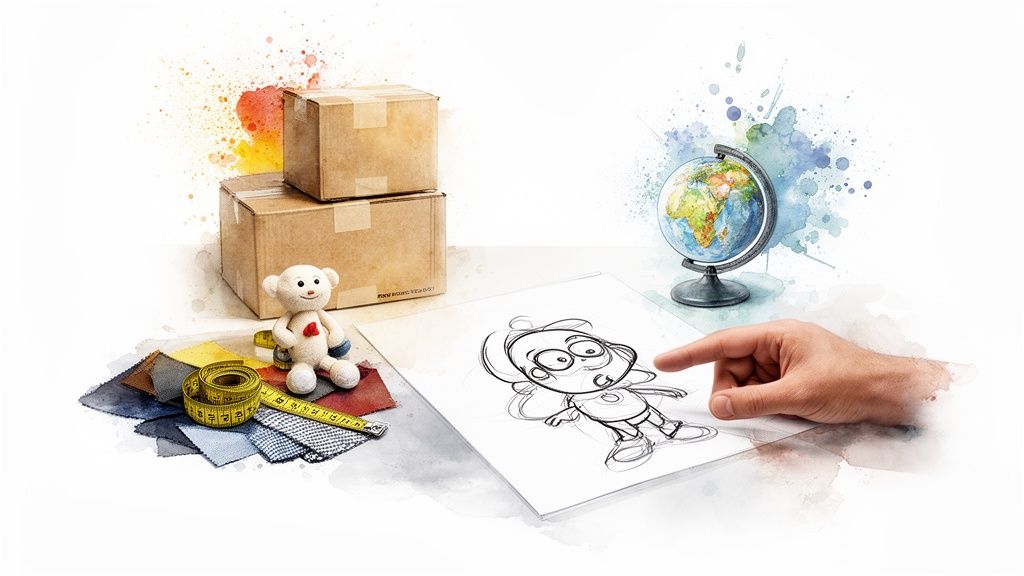 how to make a plush doll
