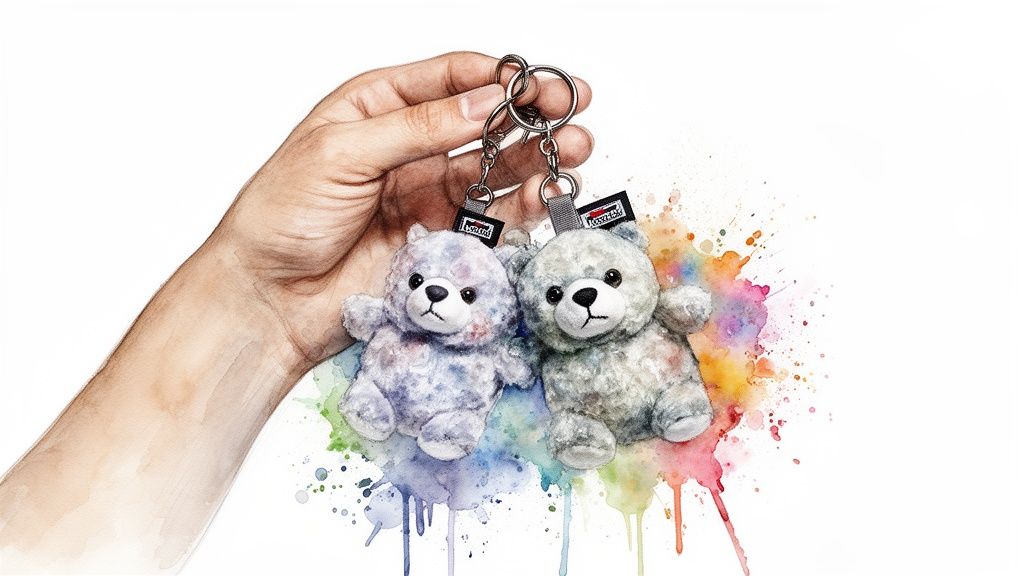 plush toy keychain