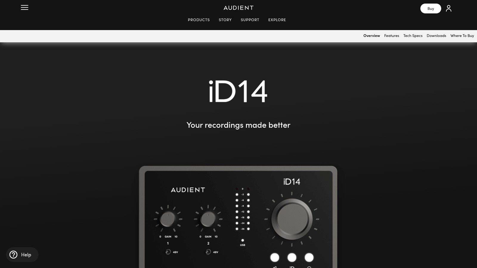 Audient iD14 MKII