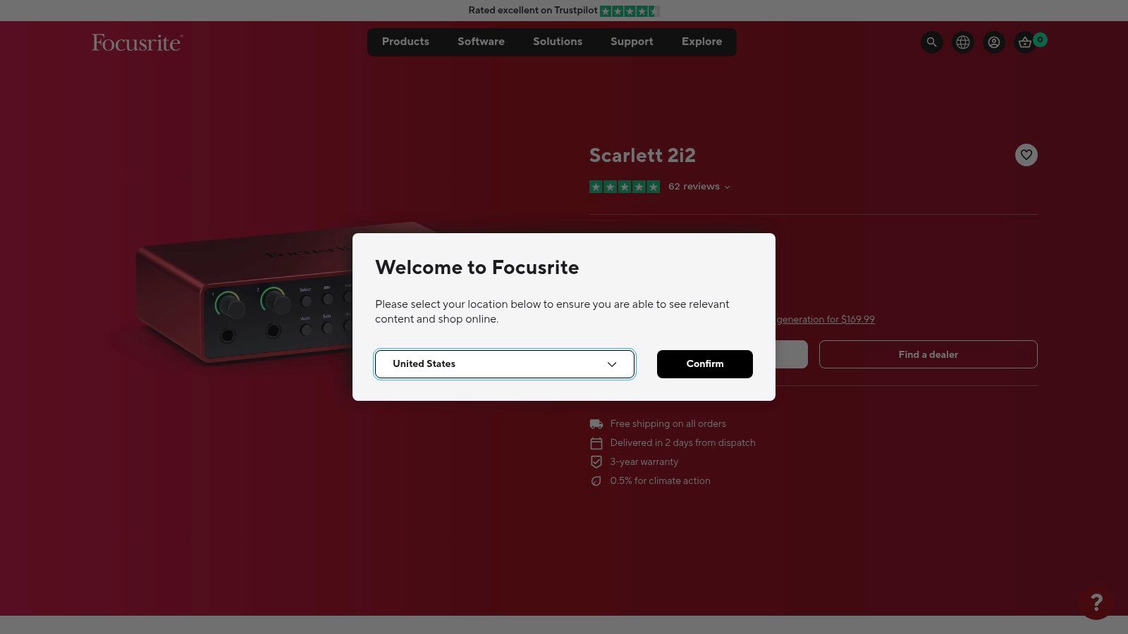 Focusrite Scarlett 2i2 3rd Gen