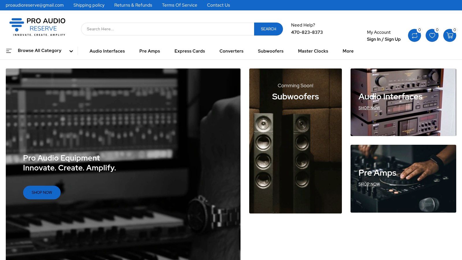 Pro Audio Reserve