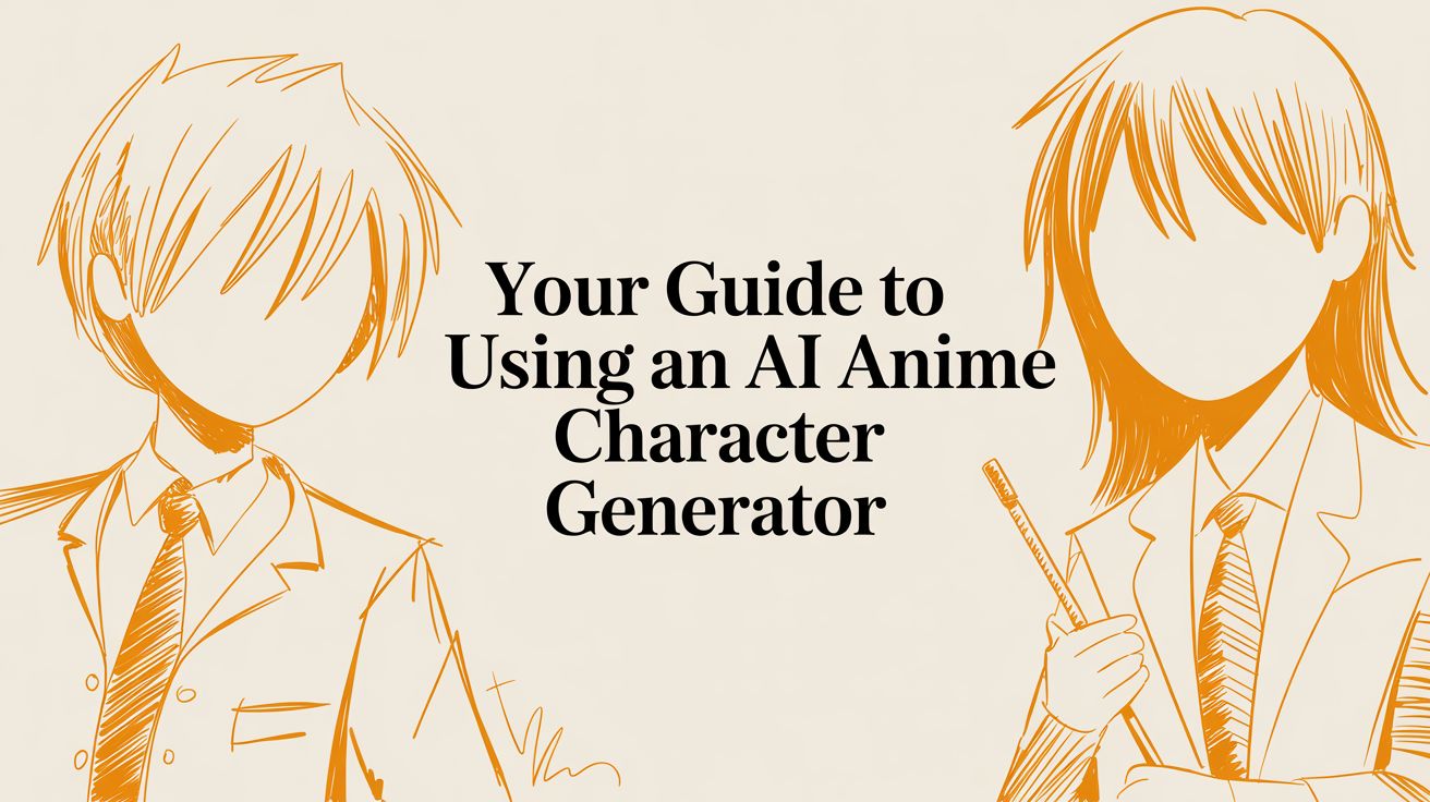 Your Guide to Using an AI Anime Character Generator