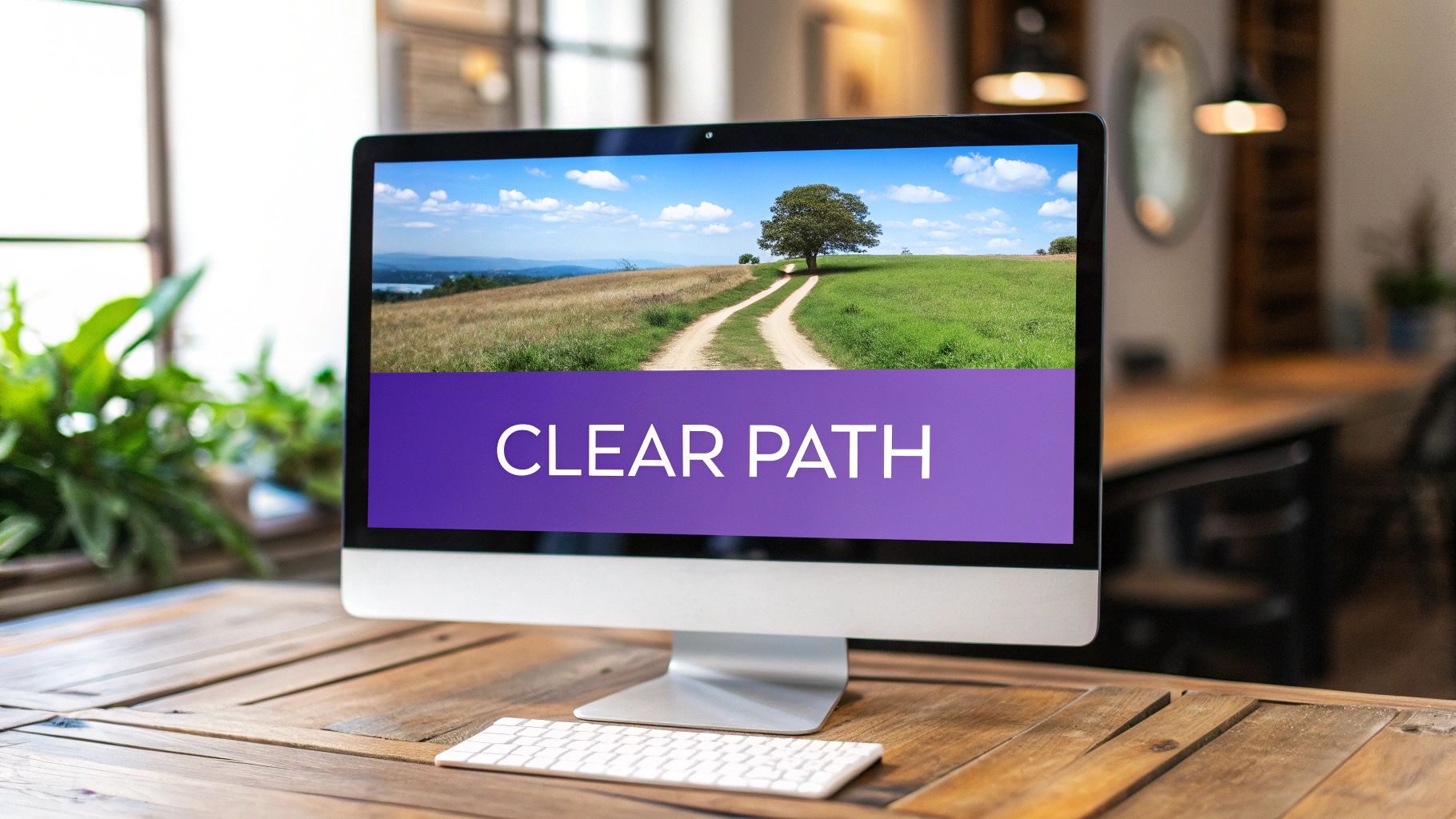 A visual representation of a landing page being optimized with annotations pointing to key elements like headlines, CTAs, and forms.