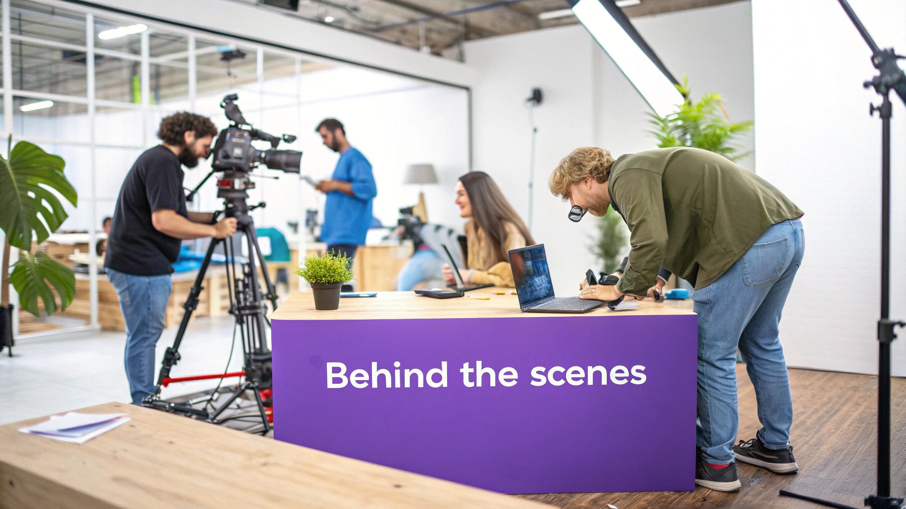 Behind-the-Scenes Content