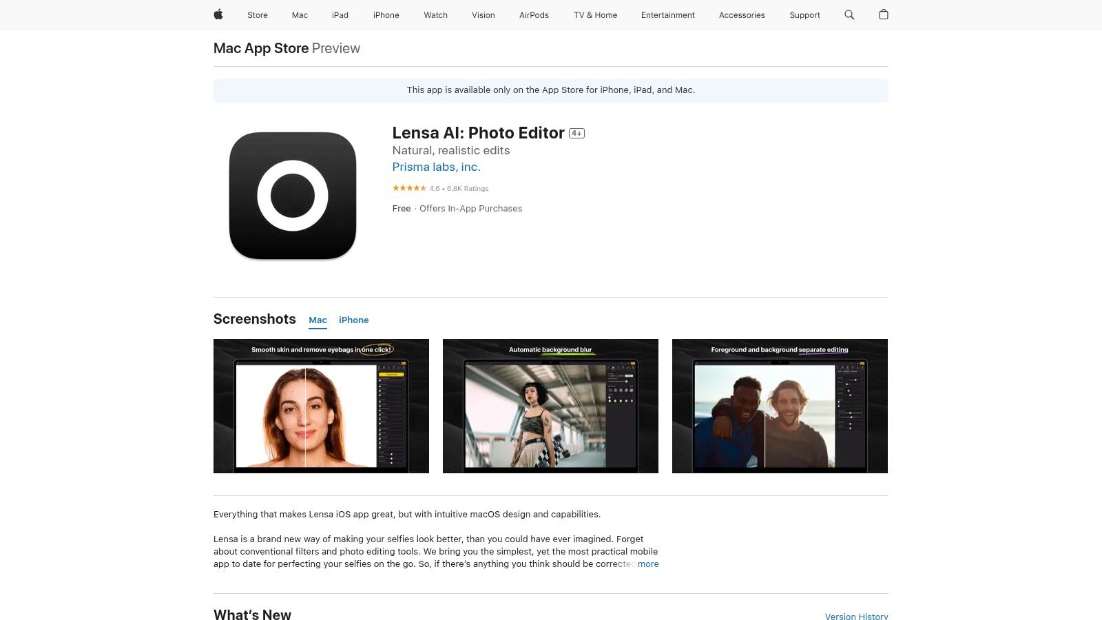 Lensa by Prisma Labs