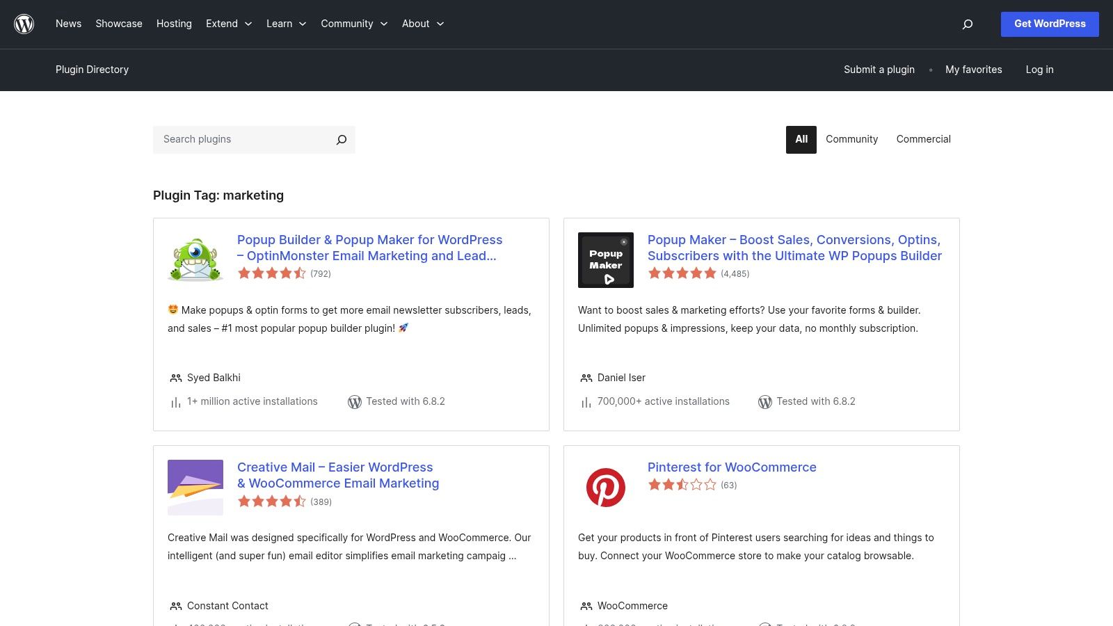 WordPress Plugin Directory