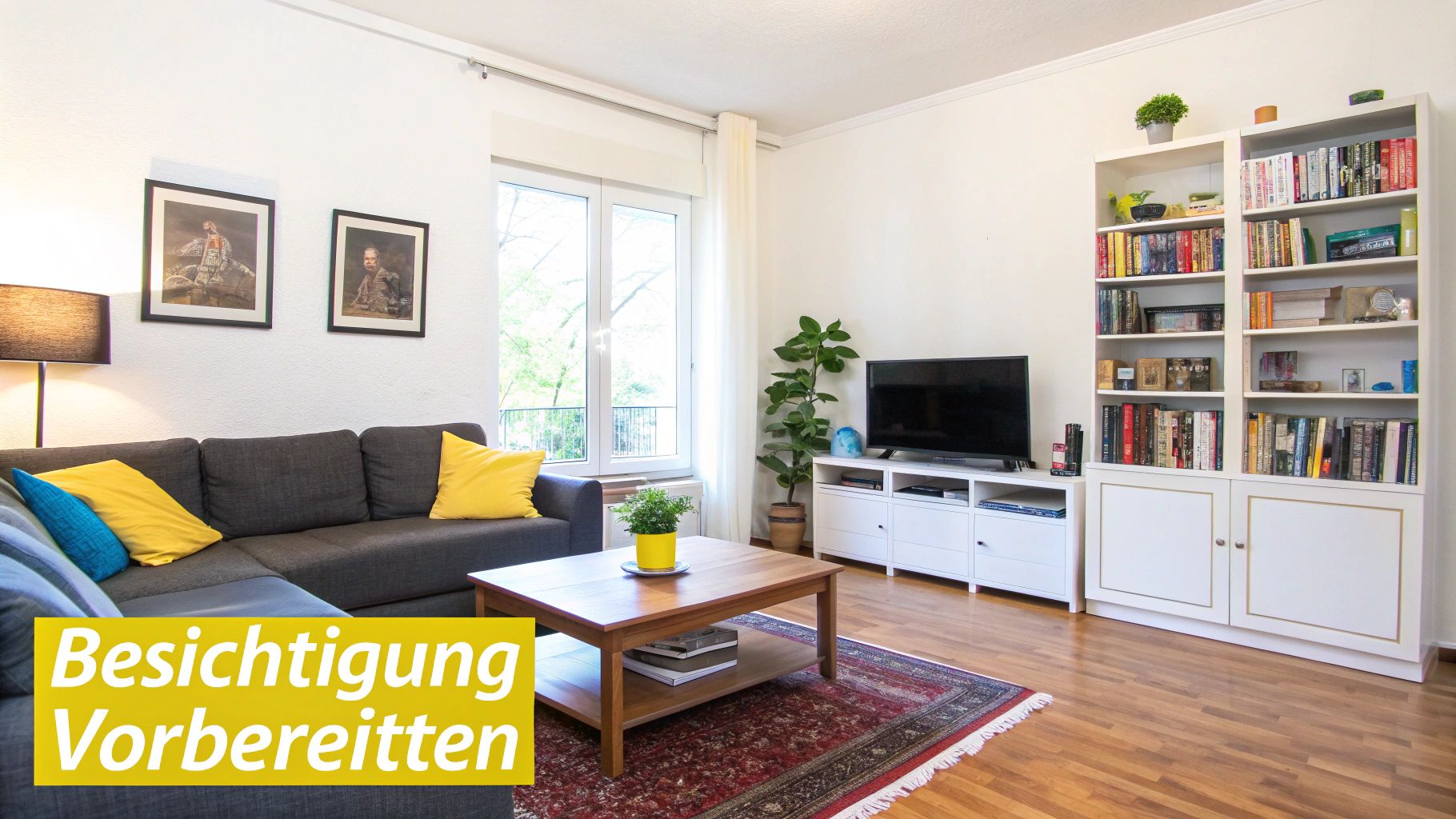 Eine freundliche Wohnungsübergabe zwischen Mieter und Vermieter.