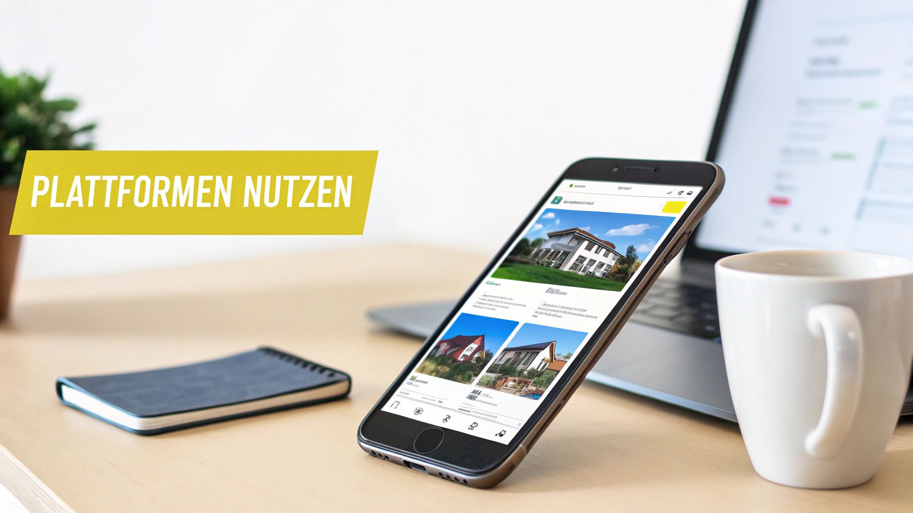 Ein moderner Komplex aus Miet- und Eigentumswohnungen in Berlin.