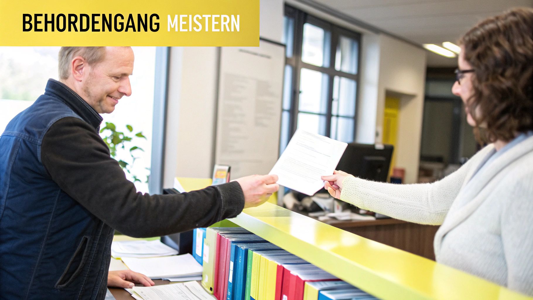 Ein Verwaltungsgebäude in Berlin, das den Behördendschungel symbolisiert.