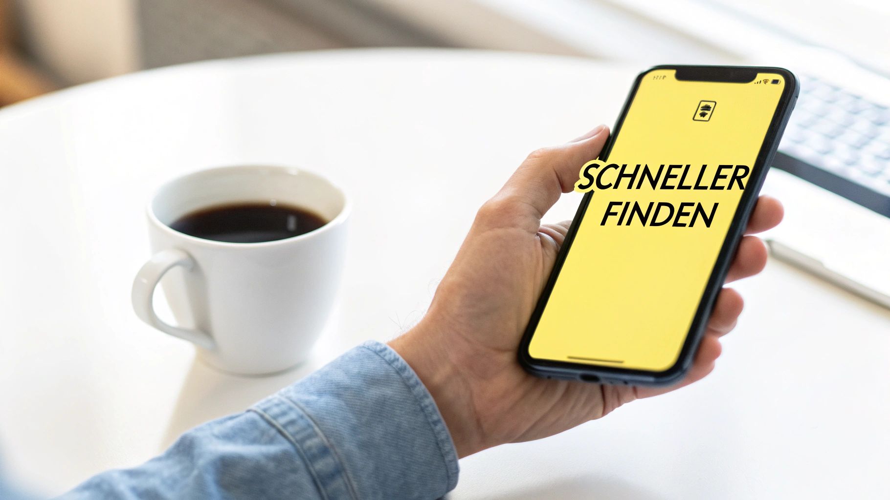 Eine Gruppe von Freunden unterhält sich angeregt in einem Café, was die Kraft des persönlichen Netzwerks symbolisiert.