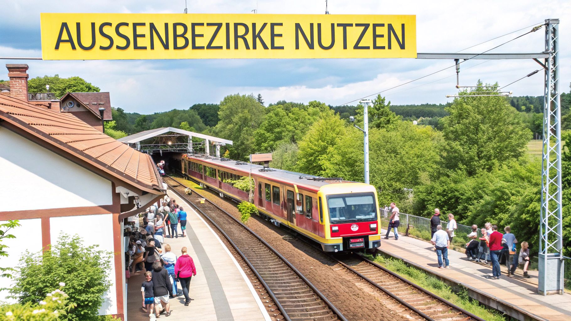 Eine Karte des Münchner MVV-Netzes, die die S-Bahn-Linien in die Außenbezirke zeigt.