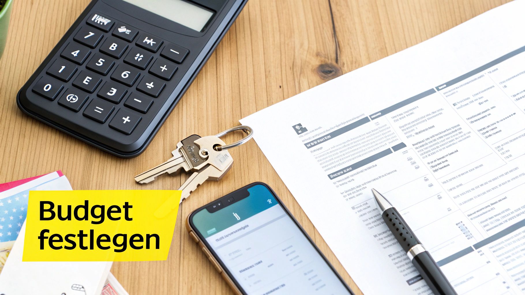 Realistische Budget und Anforderungen festlegen