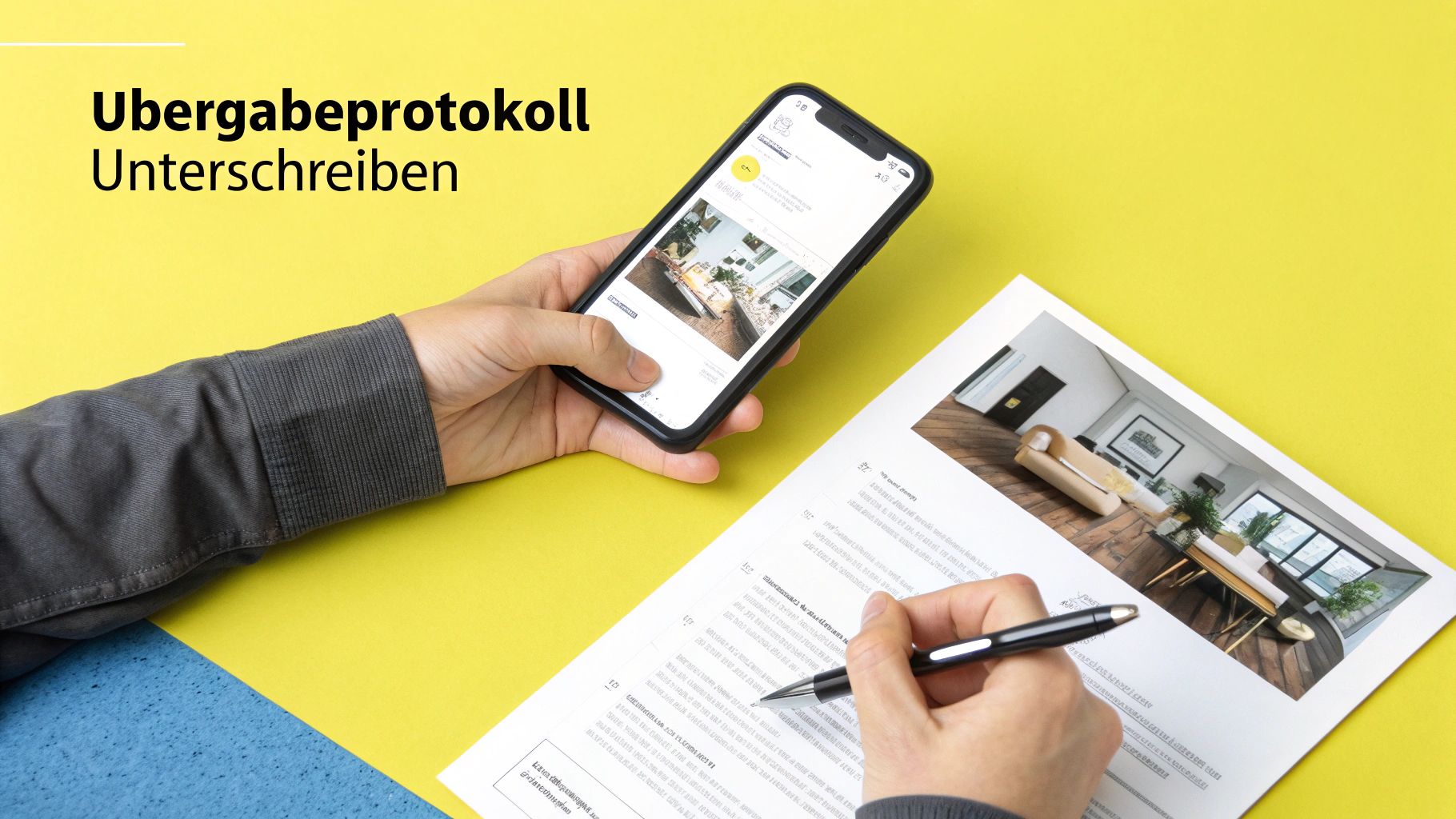 Übergabeprotokoll Beispiel