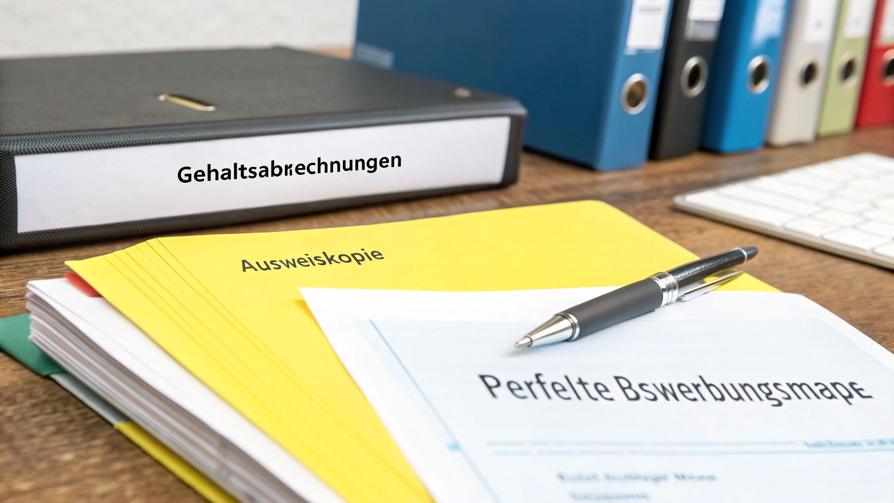 Erstellen Sie eine überzeugende Bewerbungsmappe (Mieterbewerbung)