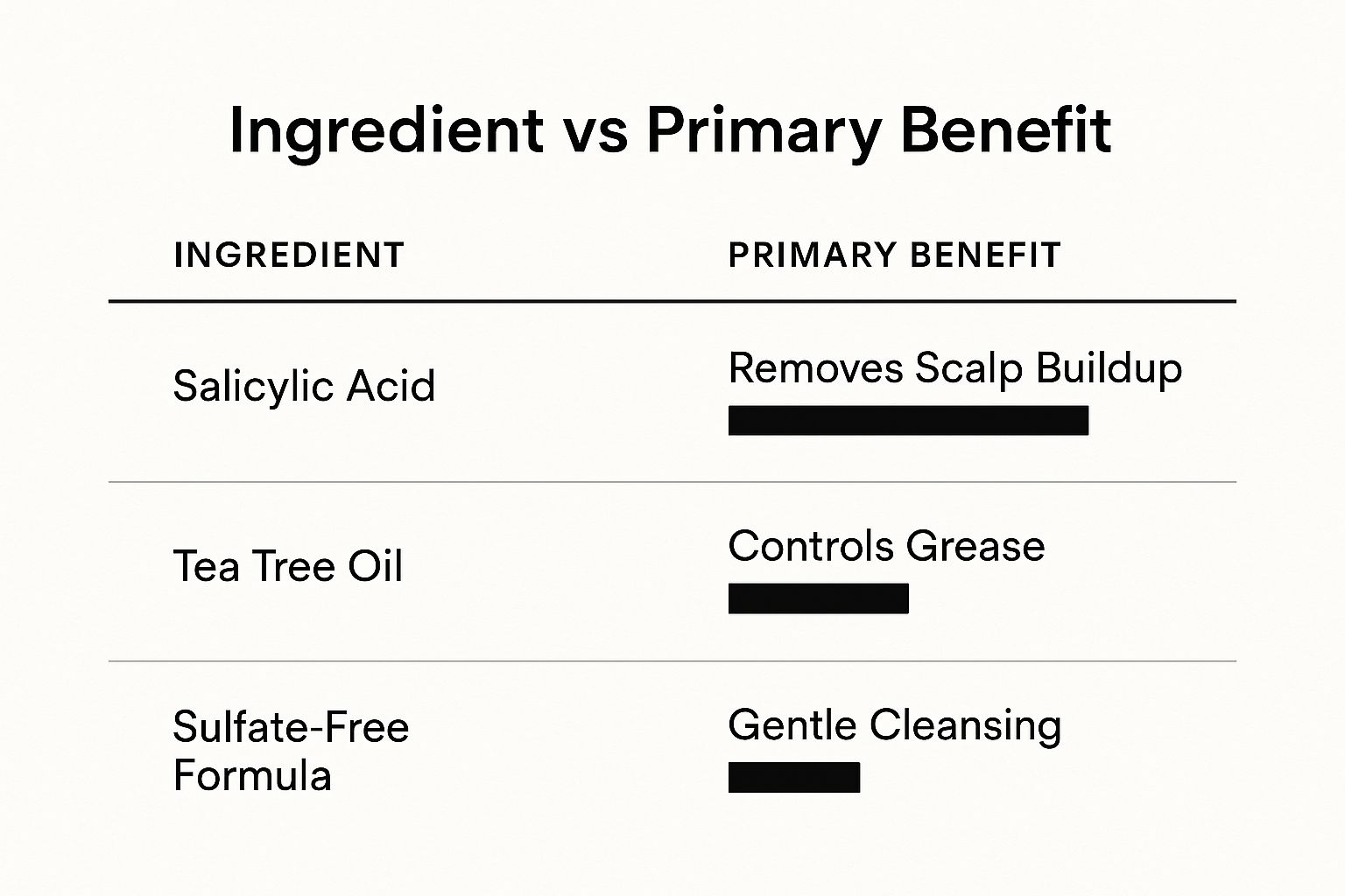 Infographic about shampoo and conditioner for oily hair