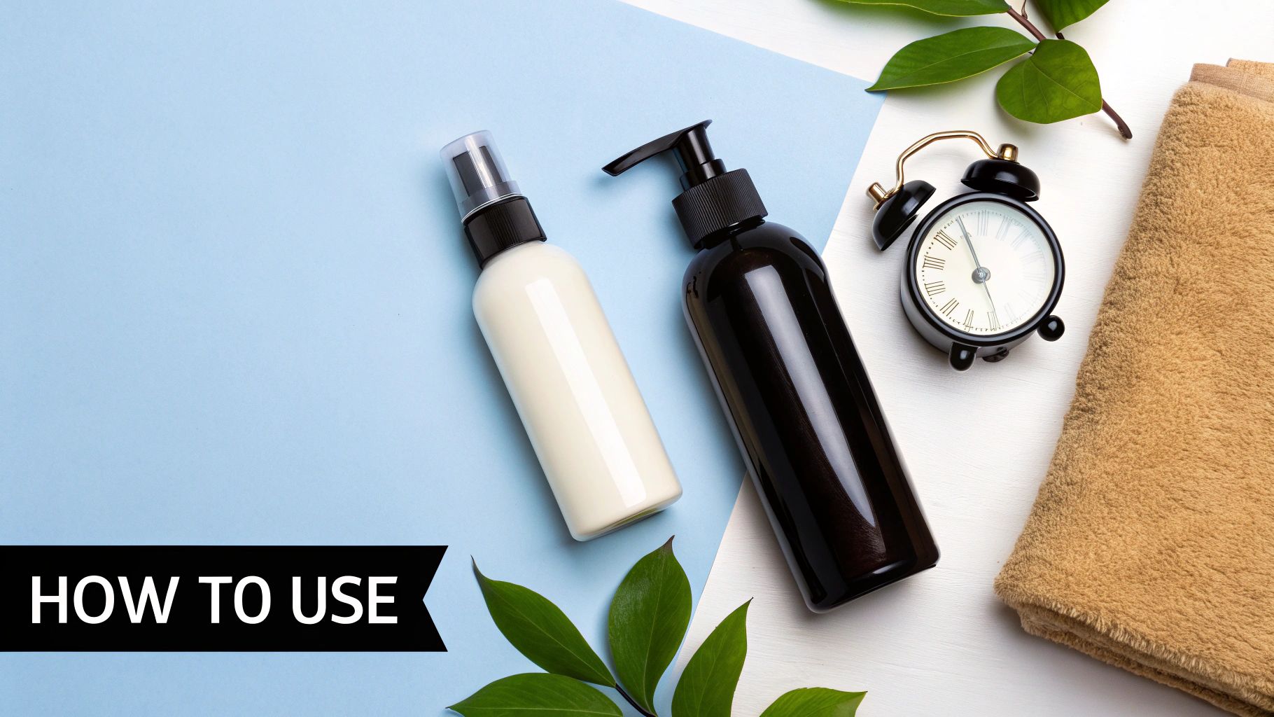 A person applying our purple shampoo to their blonde hair in the shower