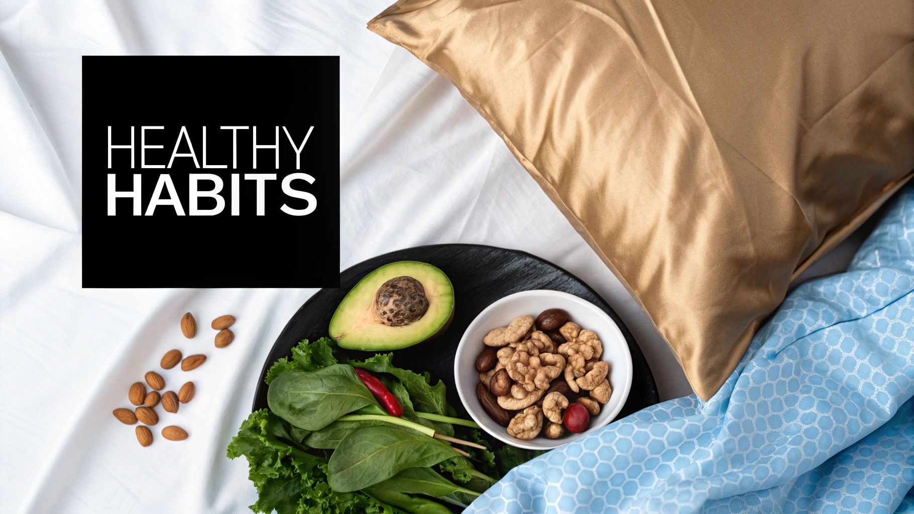Woman with healthy hair eating a nutritious meal