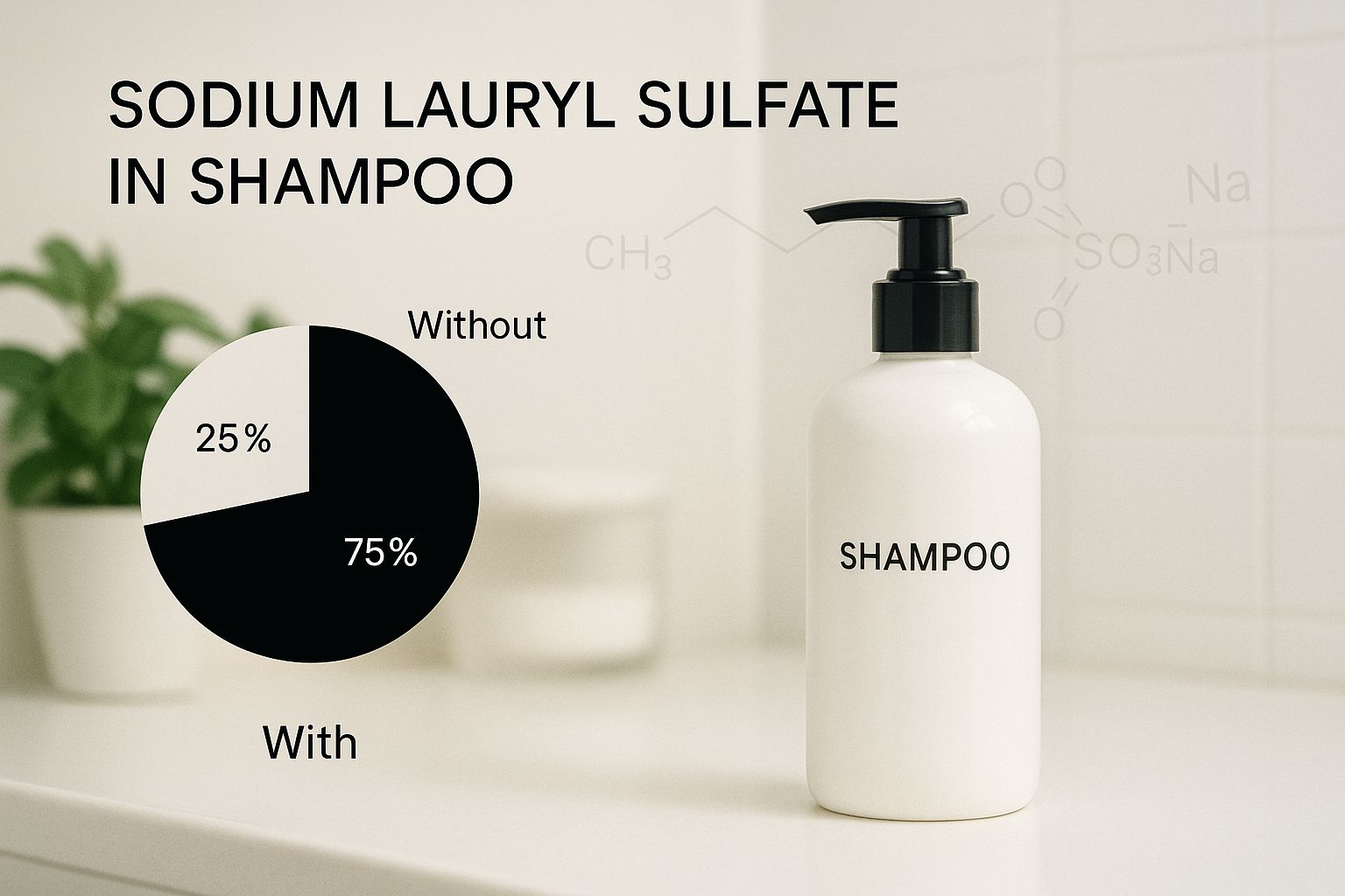 Infographic about sulfate free shampoo