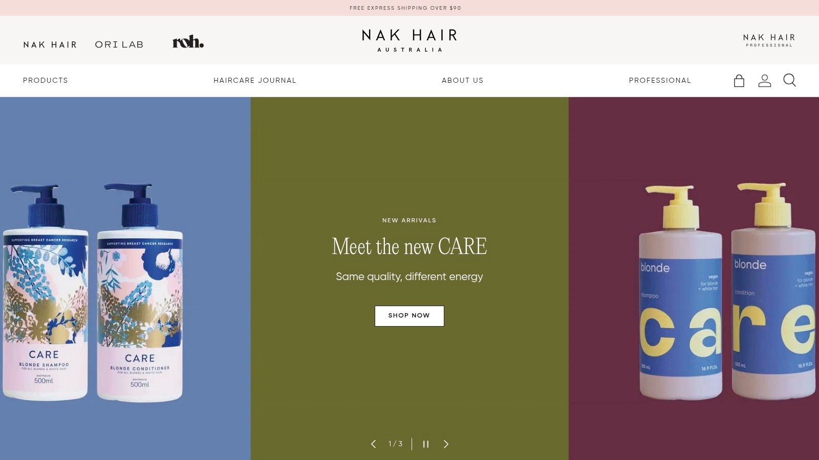 NAK Hair (official AU store)