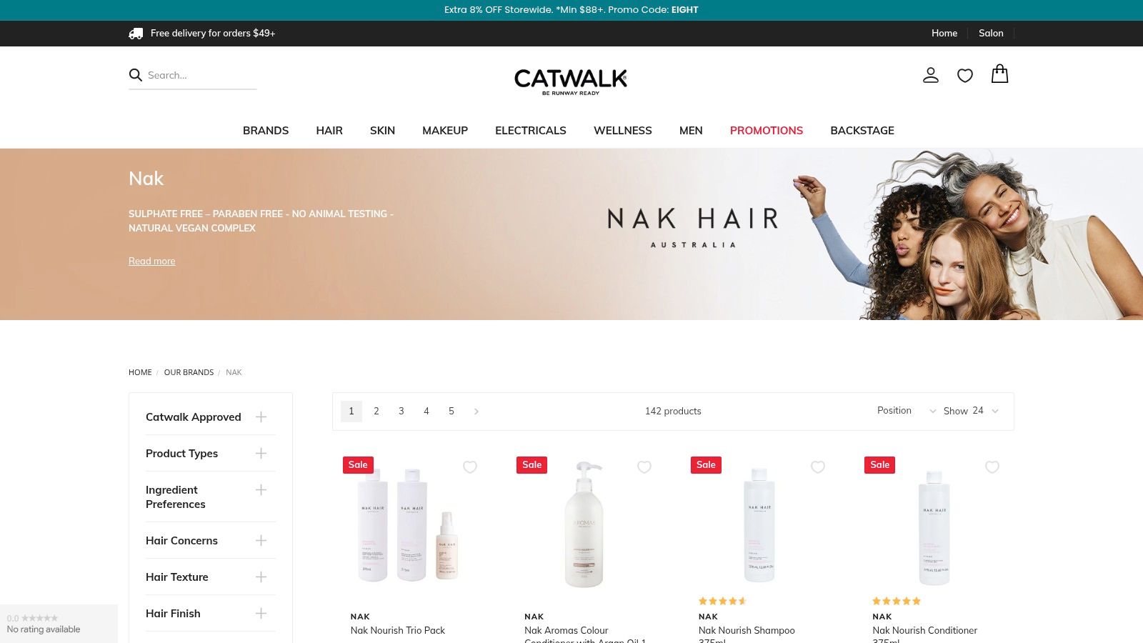 Catwalk (pro beauty e-retailer)