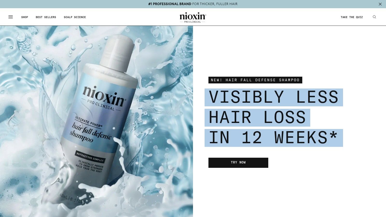 Nioxin (official AU site)