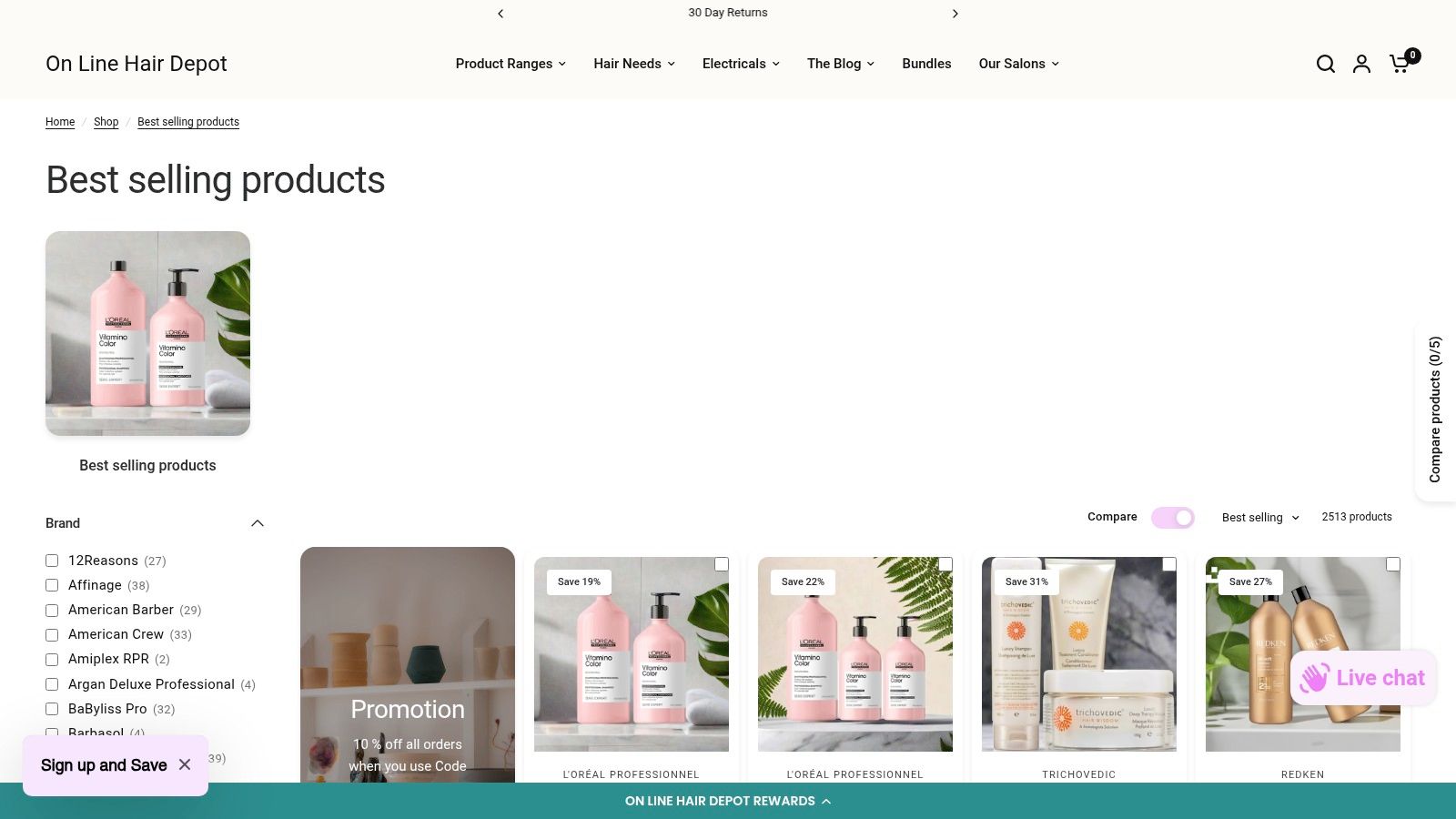 On Line Hair Depot - Best for Professional-Grade Curation