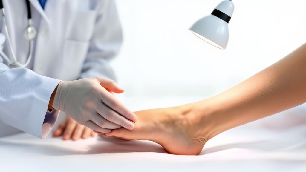 Healthcare team for diabetic foot care