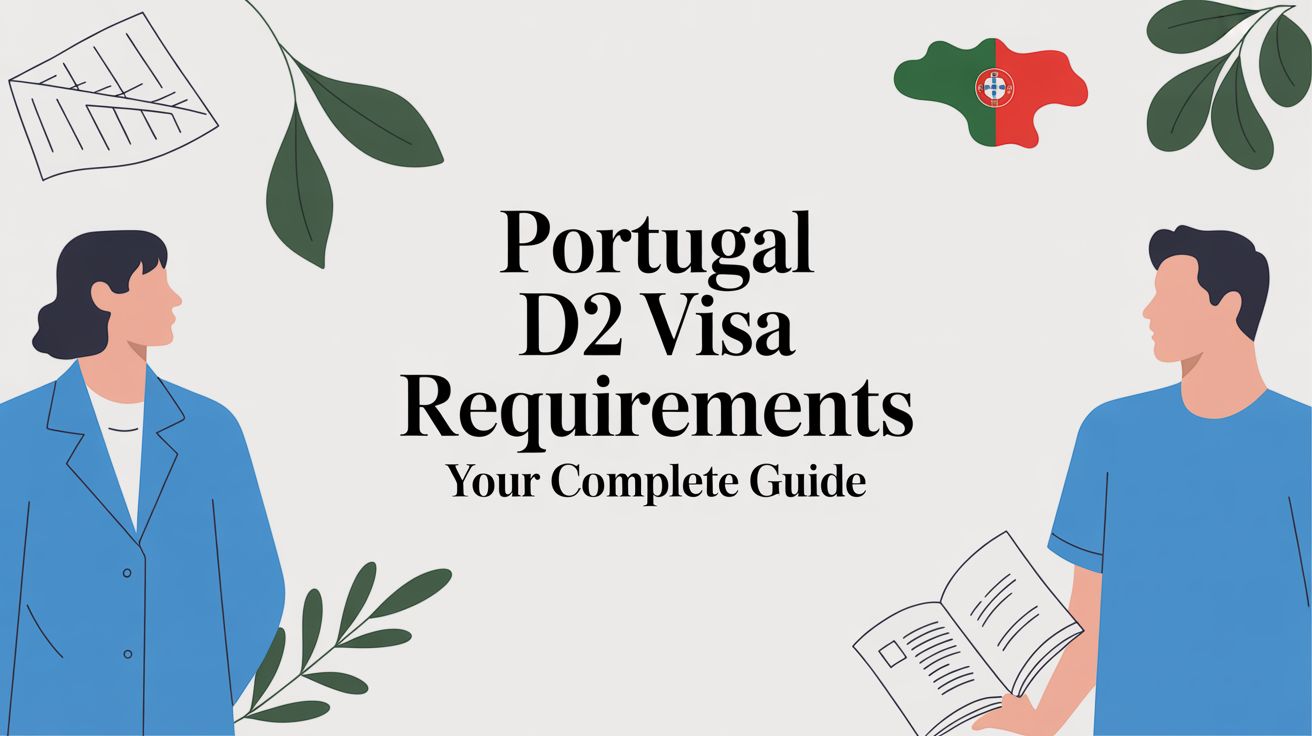 Portugal D2 Visa Requirements Your Complete Guide