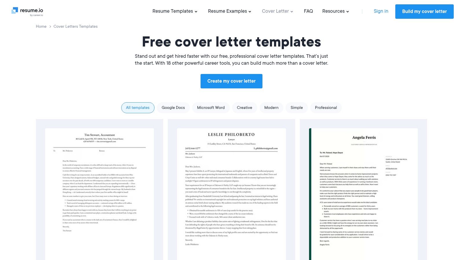 Resume.io