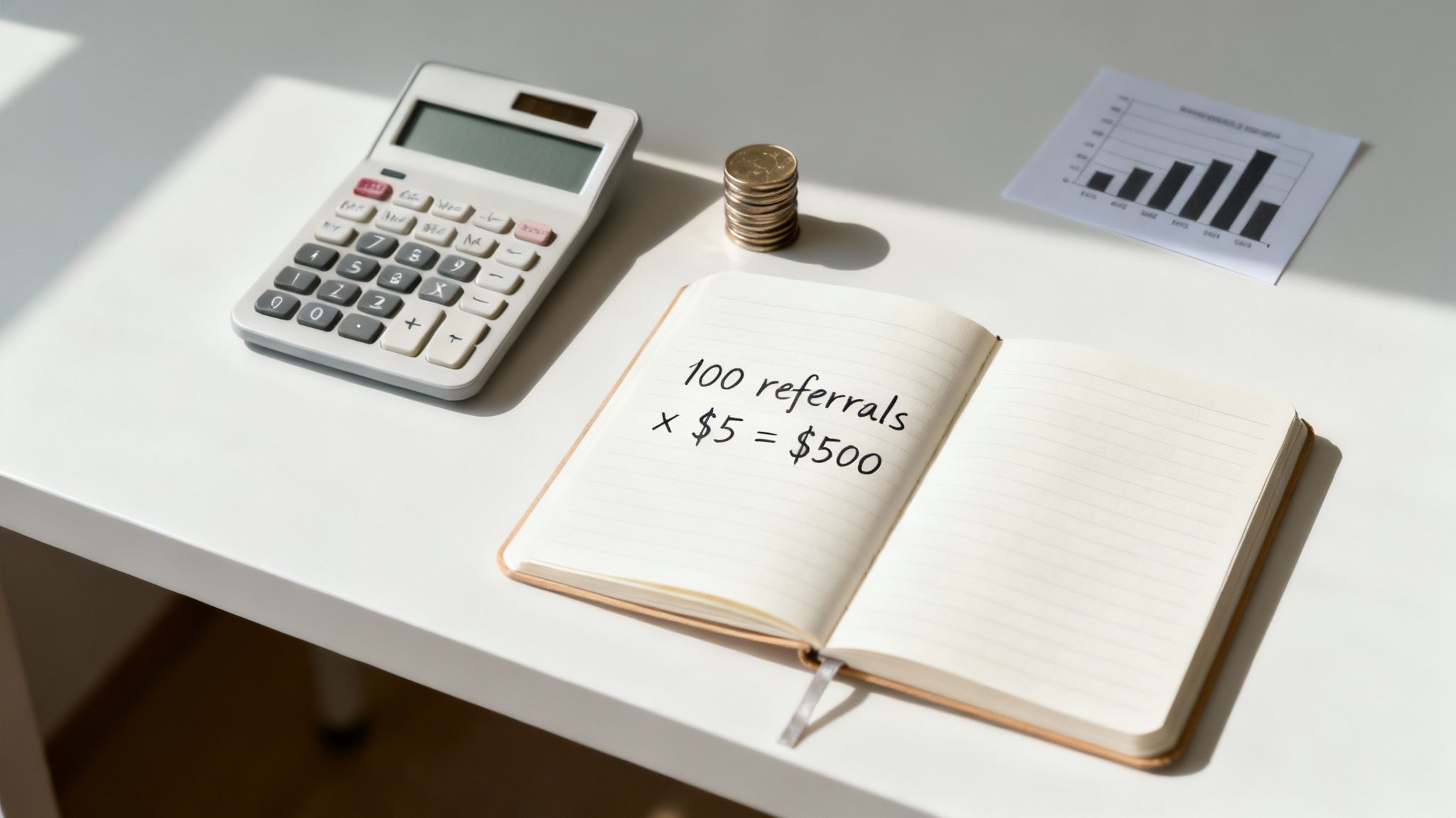 Woman holding a smartphone showing the Uber Eats app, with a background of delicious food.