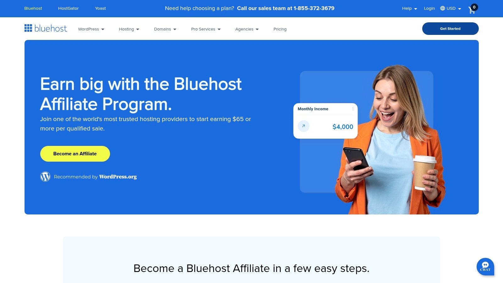 Bluehost — Affiliate Program