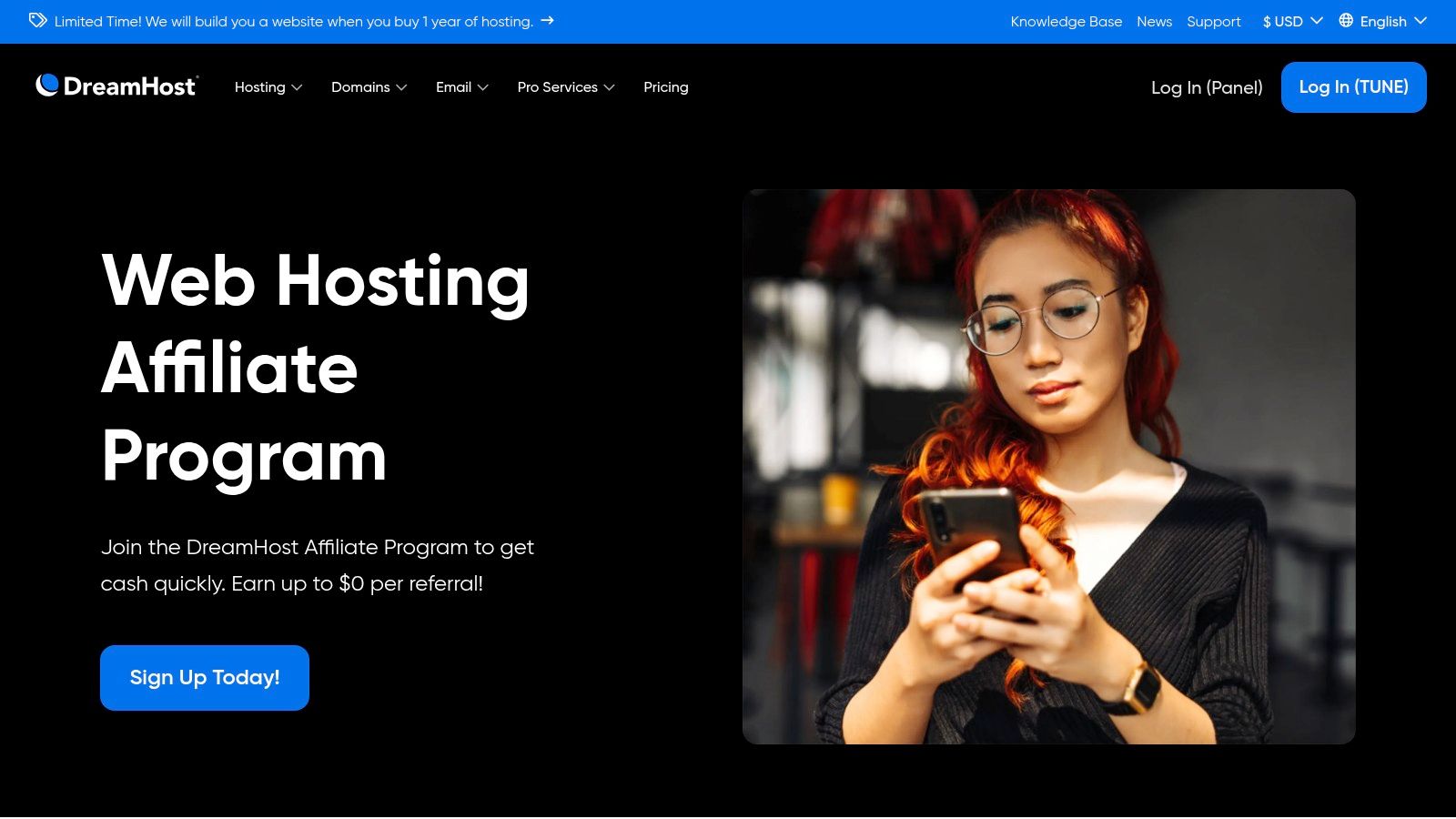 DreamHost — Affiliate Program