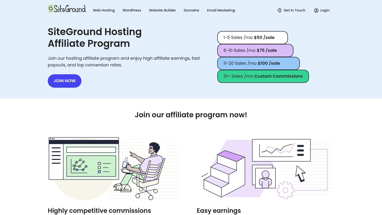 SiteGround — Affiliate Program