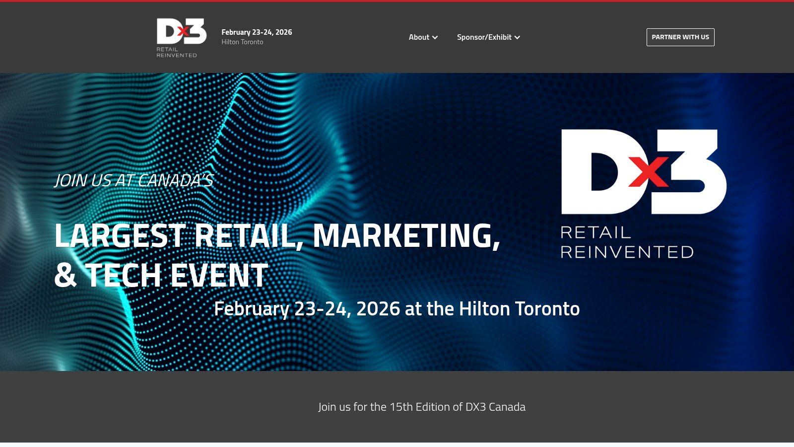 DX3 Canada Retail Event