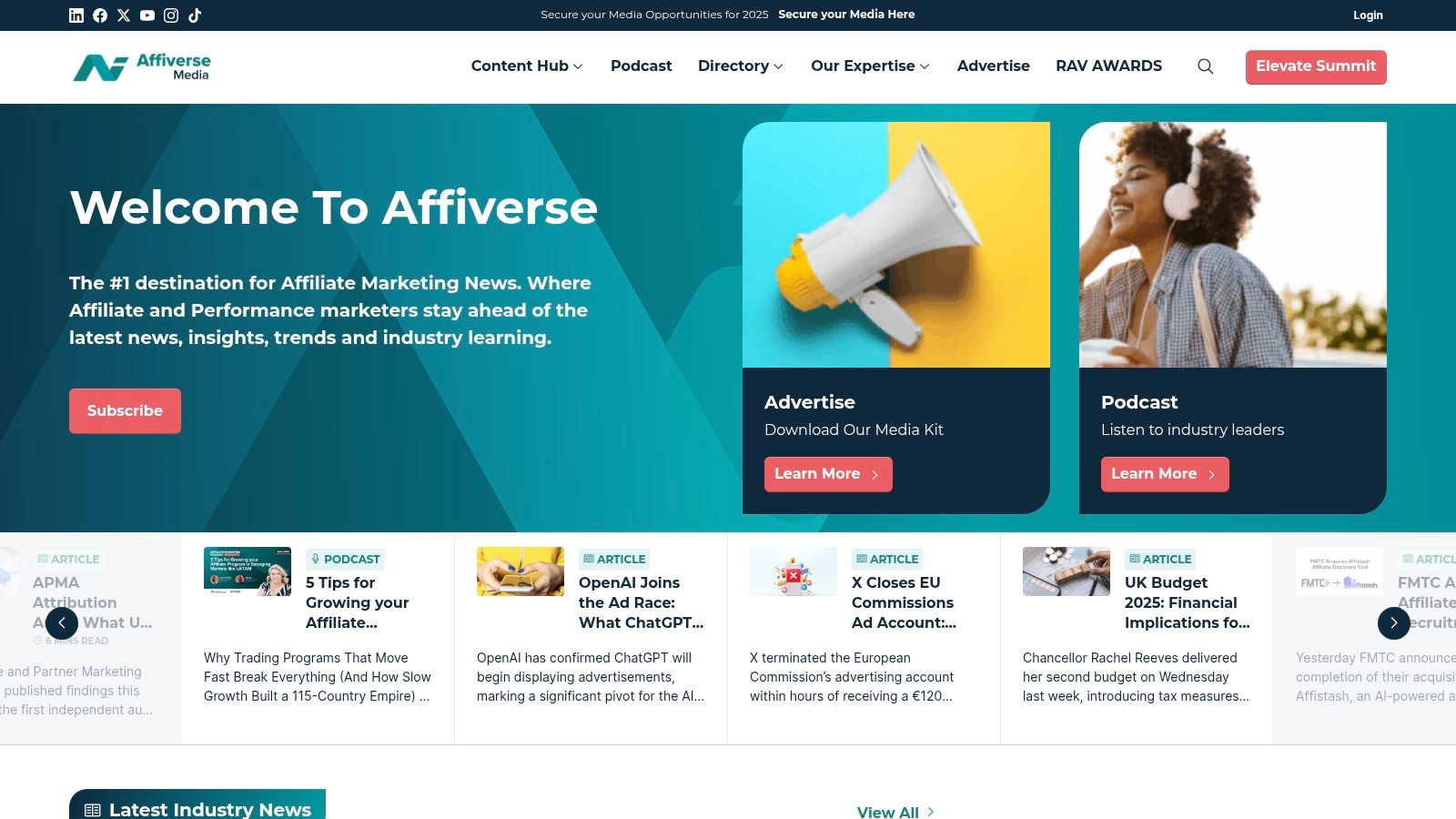 Affiverse Elevate Summit (London)