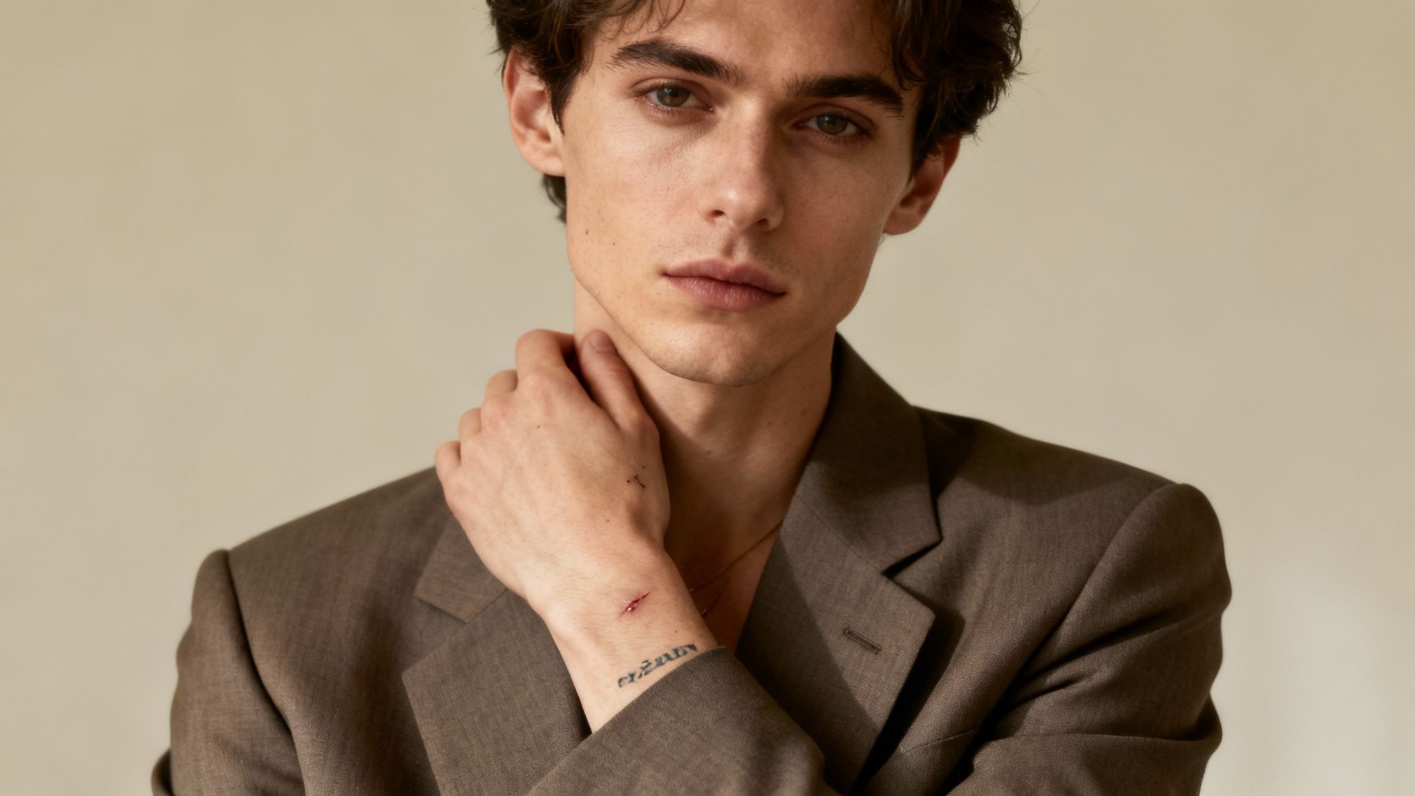 A digital illustration showing a character's silhouette filled with swirling galaxies and constellations, symbolizing a deep and complex inner world.