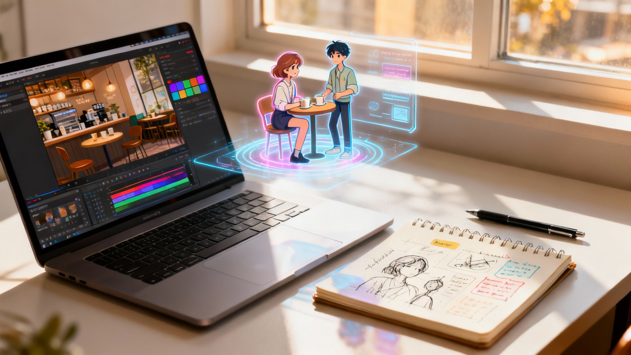 Create a Scene: Learn Immersive AI Roleplay in Luvr AI