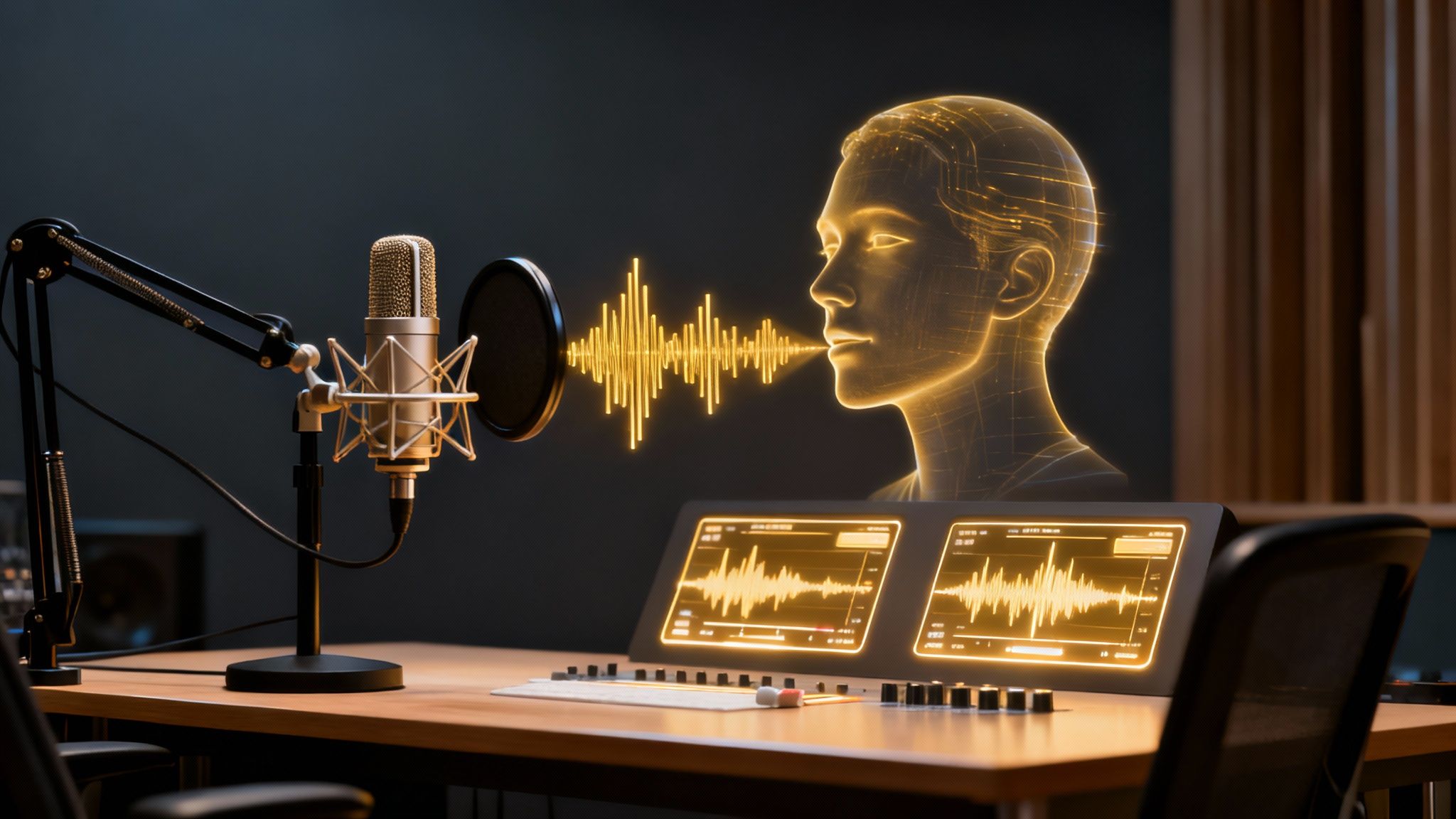 ai character voice: Craft a compelling AI persona and sound