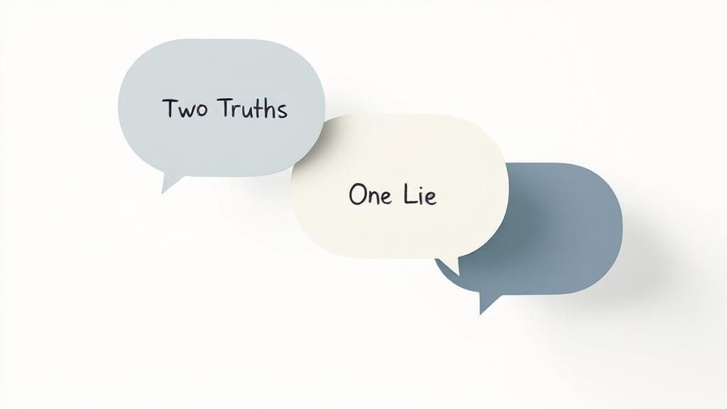 The 'Two Truths and a Lie' Game