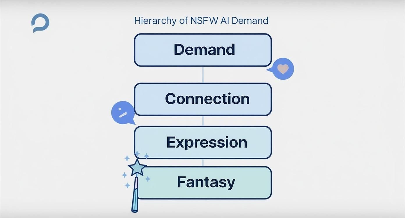 Infographic about nsfw chat bot