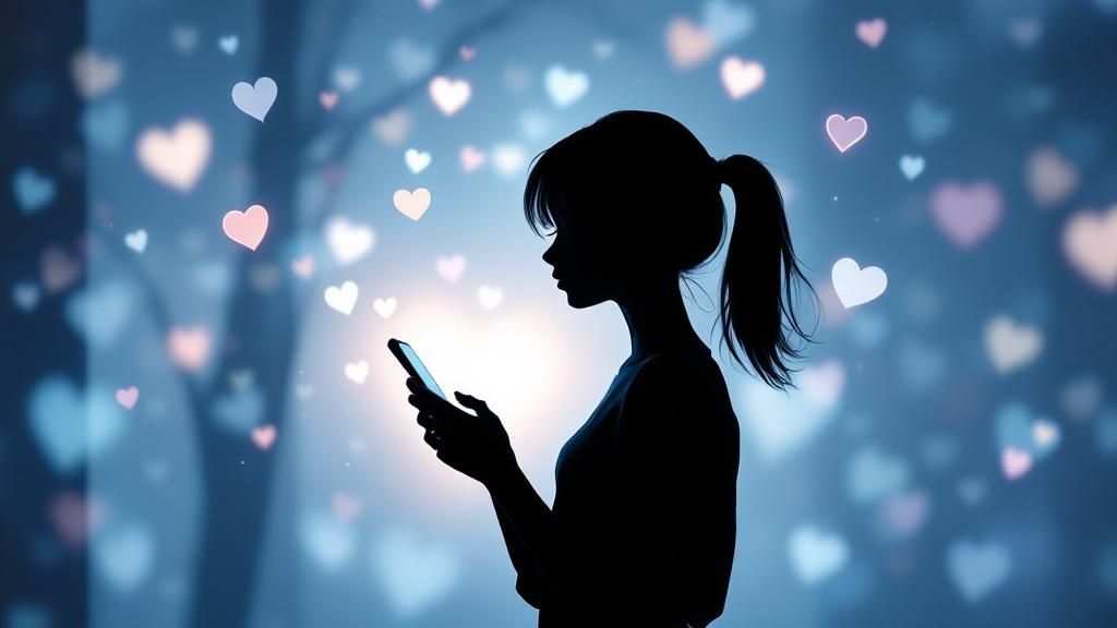 A visually stunning anime character with vibrant hair and expressive eyes, representing an anime AI girlfriend.